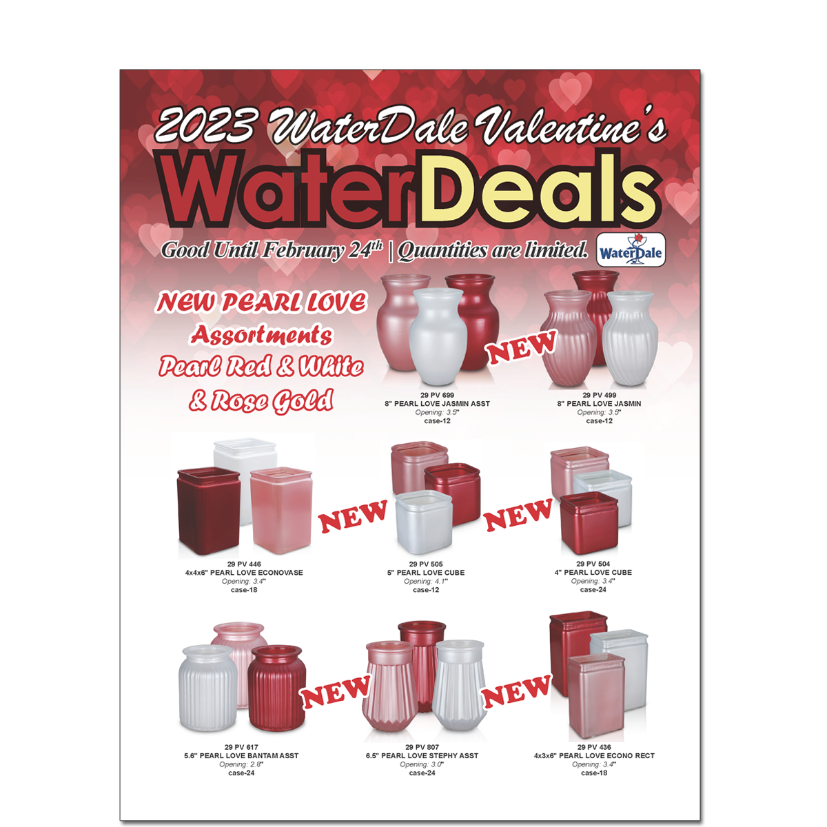 Valentine's Water Deals 2023