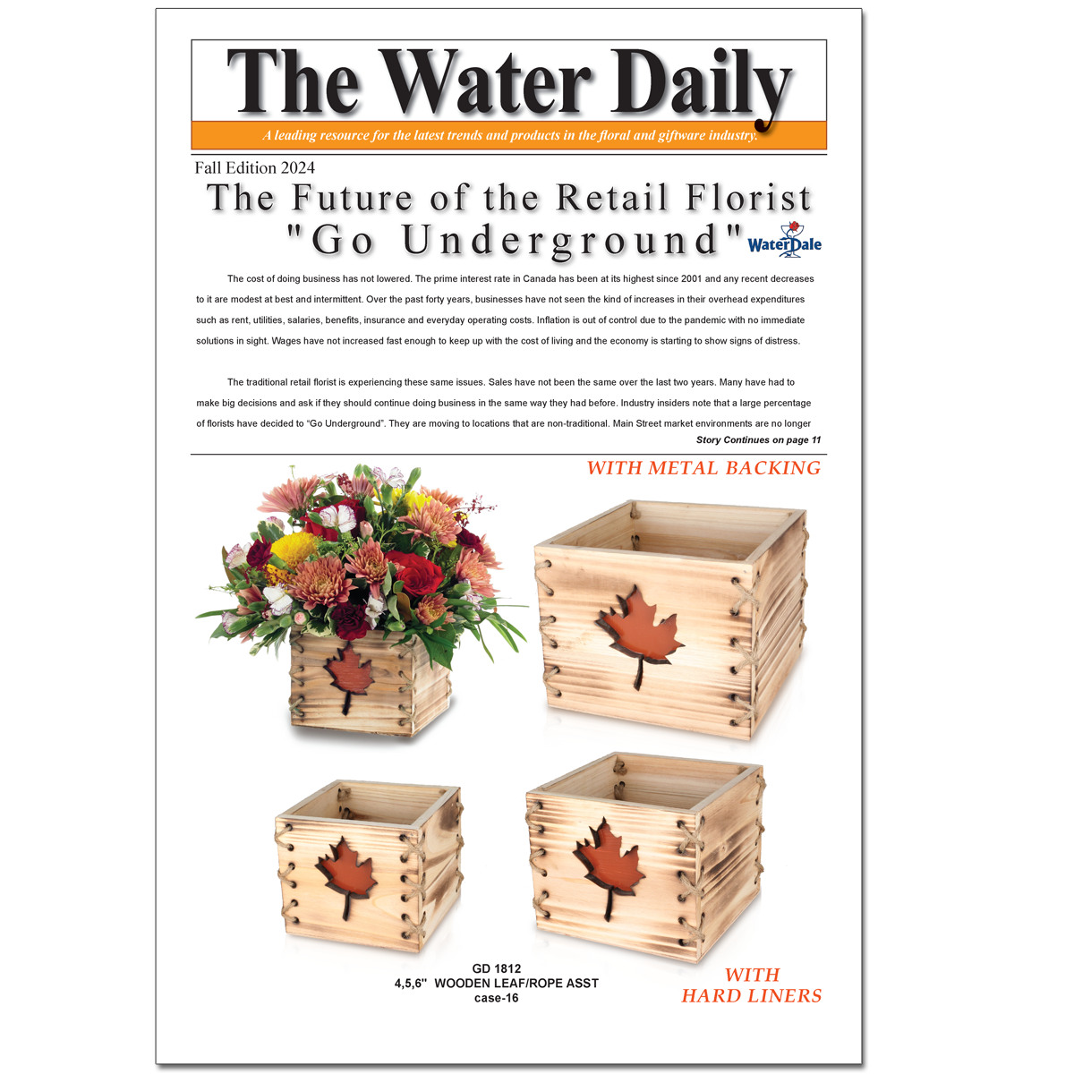 Fall Water Daily 2024